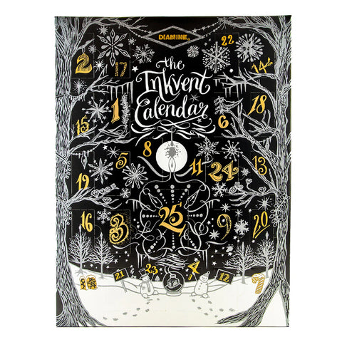 Diamine Inkvent Calender Black Edition Mürekkep Seti